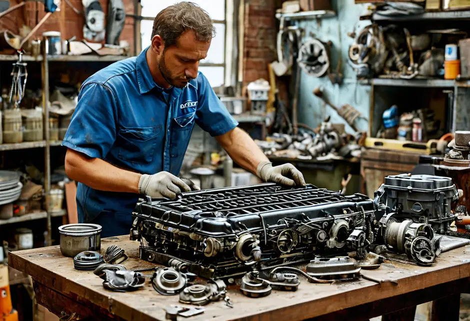 Замена клапанной крышки Форд Транзит