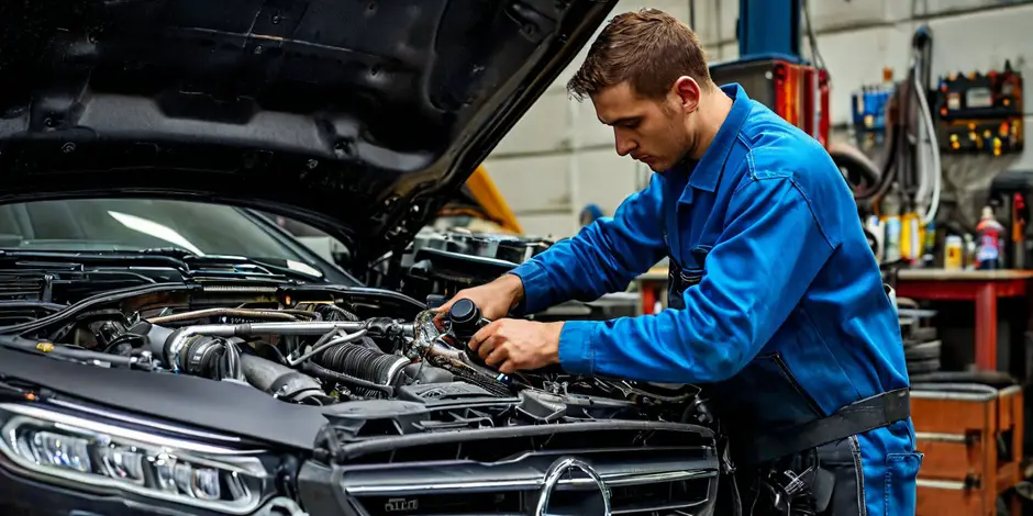 Замена фильтра топливного Мерседес Спринтер