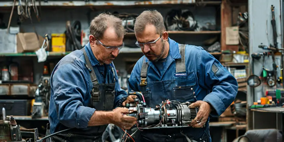 Снятие/установка стартера Форд Транзит